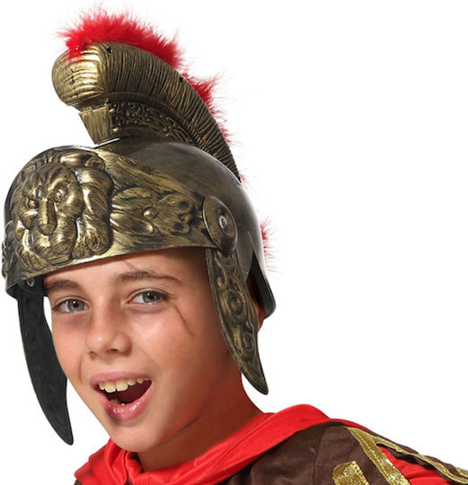 Gold Carnival Knight Helmet