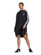Originals Women's Long Sports Jacket for Winter with Hood Black
