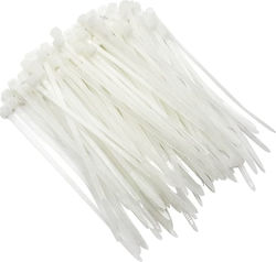 The Fixers Cable Ties Plastic 100mmx2.5mm In White Colour Quantity 100pcs 100-05-001 The Fixers Cable Ties Plastic 100mmx2.5mm In White Colour Quantity 100pcs 100-05-001