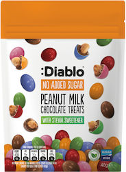 Diablo Filled Dragees with Peanut with Stevia 40gr