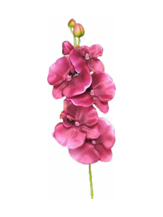 Supergreens Künstlicher Dekorativer Zweig Orchidee Fuchsia 68cm 1Stück