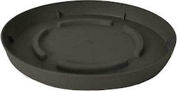 Atmosphera Roto Pot Plate Plastic Anthracite 30...