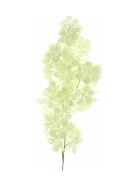 Supergreens Artificial Decorative Branch Hydrangea White 96cm 1pcs