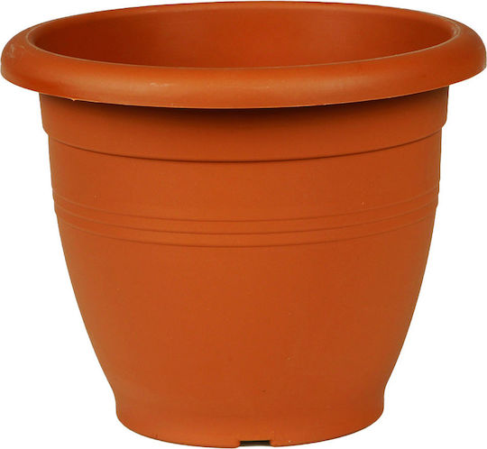 Viomes Terracotta Γλάστρα Πλαστική Τερακότα 23x23x18εκ.