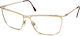 Vogue Damen Metallisches Brillengestell Gold VO3003 ORO