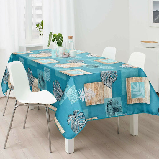 Flamingo Τραπεζομάντηλο Αλέκιαστο Fina Μπλε 150x220εκ.