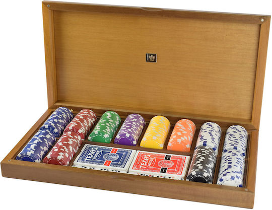 Dal Negro Set 300 Poker Chips 11.5gr in Box with 2 Decks