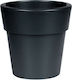 Viomes Linea Pot Plastic Anthracite/Molybdenum 16x16x15.5cm.