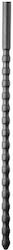 All Black Silicone Urethral Probe Expander 6-8mm Black