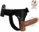 Baile Ultra Passionate Harness Realdeal Penis Strapon Harness με Dildo 16cm και Δόνηση σε χρώμα Flesh