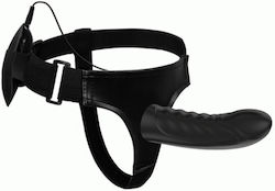 Pretty Love Marvin Strap-On Harness Gurtzeug mit Einzeln Dildo und Vibration in Schwarz Farbe