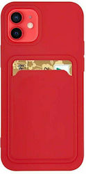 Hurtel Card Case Back Cover Σιλικόνης με Υποδοχ...