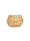 Supergreens Dekorativer Korb Rattan Natural Klein 40x40x28cm