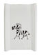 Quax Hard Changing Pad Zebra din plastic Alb 50x70cm