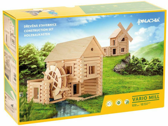 Walachia Wooden Construction Toy Vario Mill for Children 5+ years+ Years
