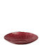 Espiel Ramos Bol Decorativ Sticlă Red 40x40cm 1buc