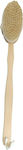 Ag Pharm Wooden Back Brush 1pc Brush Back with Wooden Handle Beige 1pcs