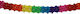 De carnaval Ghirlande Multicolor 1buc