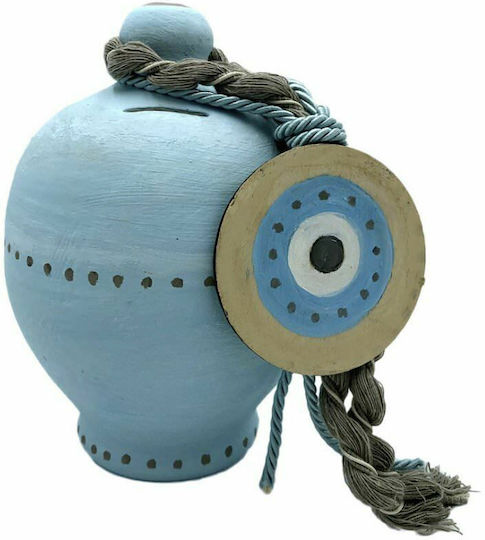 LiebeQueen Eye Money Box Ceramic Ciell 13x13x20cm