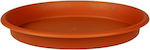 Viomes 263 Round Plate Pot Terracotta 28x28cm