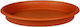 Viomes 263 Round Plate Pot Terracotta 28x28cm