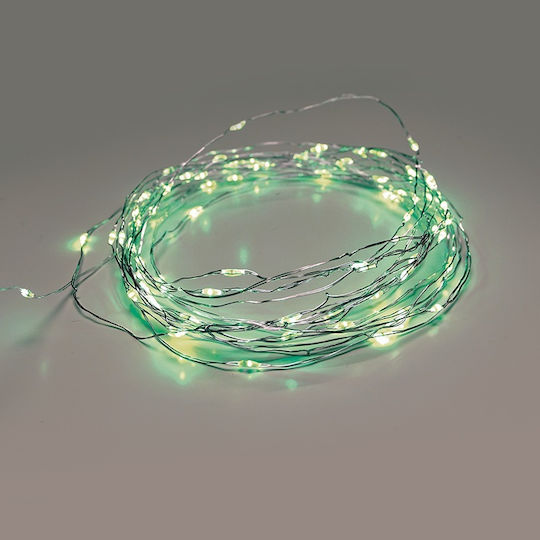 100 Светлини LED 10m. Зелени тип Лента 1бр