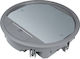 Hager Flush Electrical Box in Gray Color