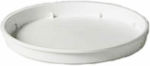 Viomes Linea 892 Round Plate Pot White 24x24cm