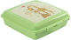 Hega Hogar Giraffe Plastic Kids' Food Container Green x x 4.9cm