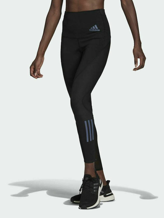 Adidas Adizero Running Γυναικείο Μακρύ Κολάν Μαύρο