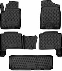 Σετ Μπροστινά και Πίσω 5τμχ για Nissan Patrol 2010+ Μαύρα Σετ Μπροστινά και Πίσω 5τμχ για Nissan Patrol 2010+ Μαύρα