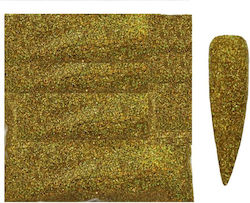 10gr Holographische Glitter Nailart Dekoration Nailart- Gelb Gold