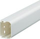 Hager Tehalit Clima Canal de Cablu cu suport perforat din Plastic Alb Set 2buc 2m