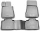Novline Set of Front and Rear Mats 4pcs for Mercedes-Benz S 1998-2005 Black