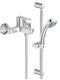 Ideal Standard Calista Vidima Mixing Bathtub Shower Faucet Complete Set Silver