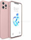 Bodycell Square Liquid Back Cover Σιλικόνης Ροζ...