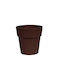 Viomes Linea Pot Plastic Bronze 25x25x24cm.