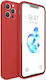 Bodycell Square Liquid Back Cover Σιλικόνης Κόκ...