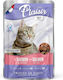 Plaisir Adult Wet Food for Sterilised Adult Cats In Pouch with Cod / Salmon σε Σάλτσα 1pc 100gr