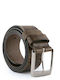 Kouros Men's Belt Leather Brown