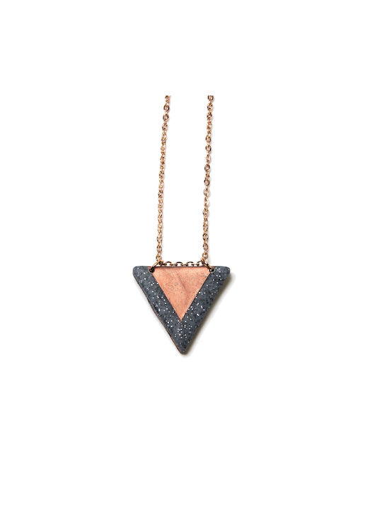 The Triangle necklace (ατσάλι)