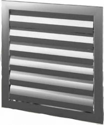 Dospel Ventilation Blind RKZ Cutaway Square Square Gravity Aluminum Ventilation Blade Φ30cm 6650077617