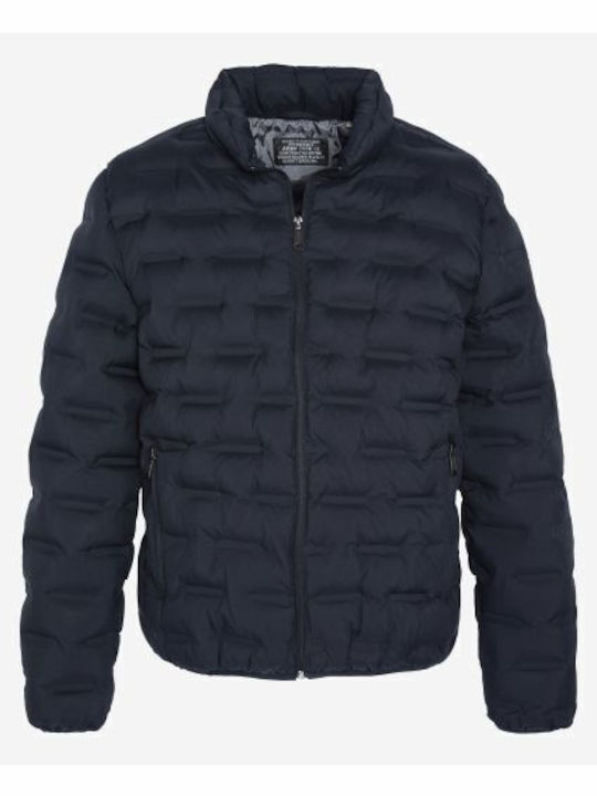 Schott NYC Jacke Rostok Marineblau