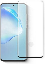 Full Face Tempered Glass 0.3mm Μαύρο (Galaxy S20 Ultra)