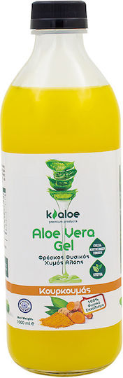 Kaloe Φρέσκος Φυσικός Χυμός Αλόης 1000ml Κουρκουμάς