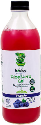 Kaloe Φρέσκος Φυσικός Χυμός Αλόης 1000ml Bilberry