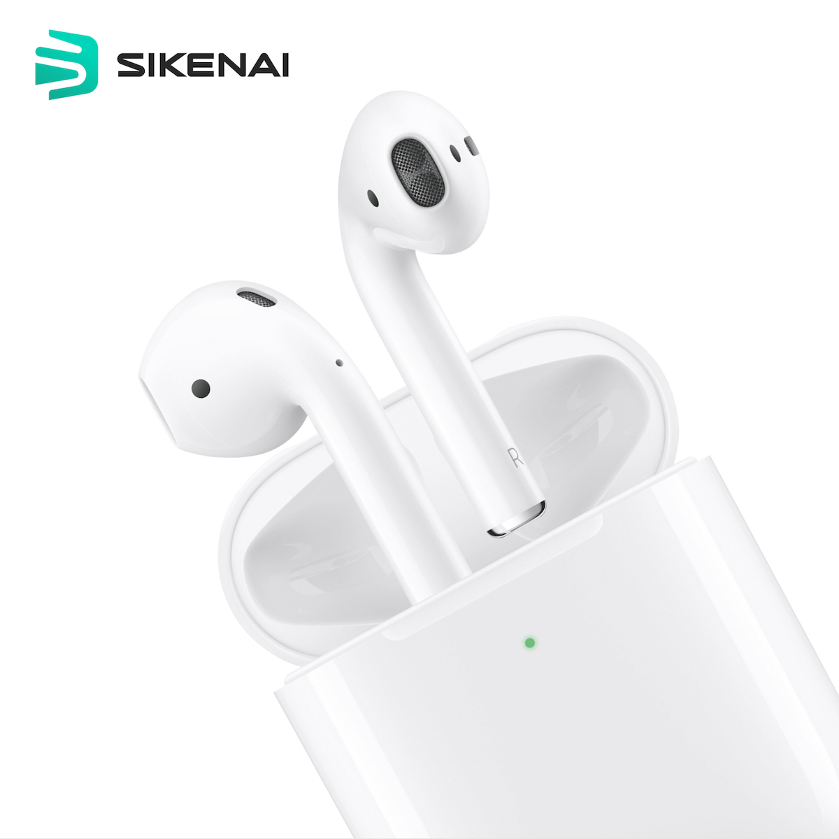 Sikenai T200 Earbud Bluetooth Handsfree Headphone with Charging