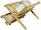 Karagiorgos Bros Wooden Beige Sink Strainer 42x26.5x28cm
