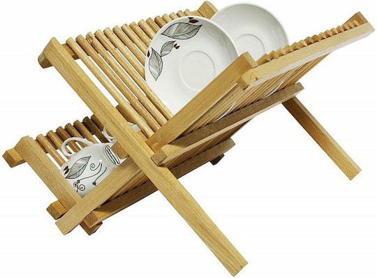 Karagiorgos Bros Wooden Beige Sink Strainer 42x26.5x28cm Karagiorgos Bros Wooden Beige Sink Strainer 42x26.5x28cm