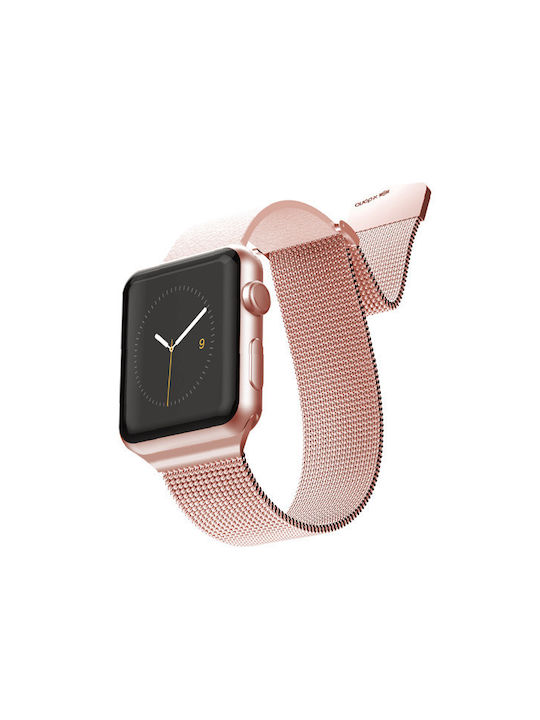 X-Doria Raptic Milanese Armband Rose Gold (Apple Watch 38/40/41/42mm)